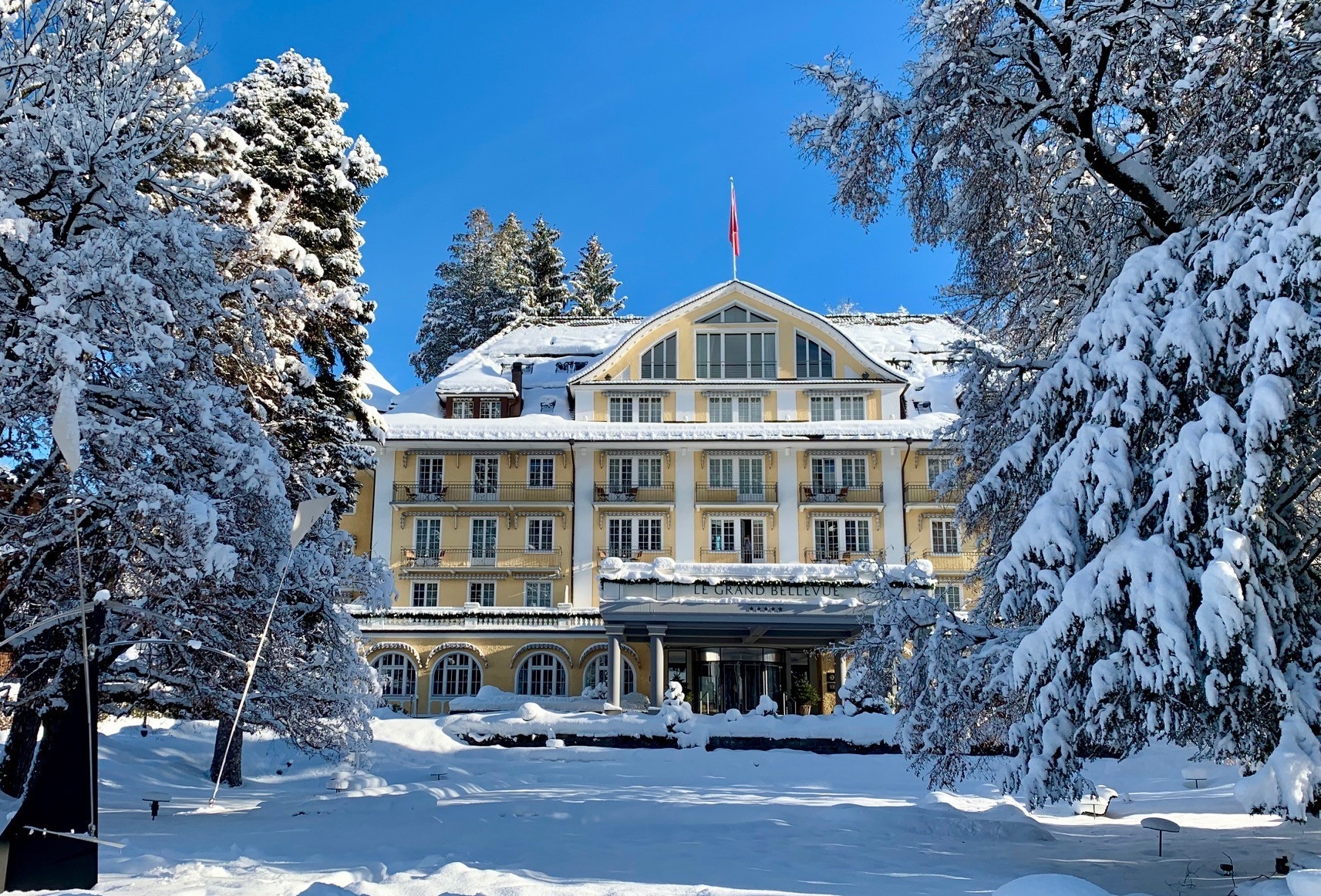 Grand Hotel Bellevue, Gstaad hero image